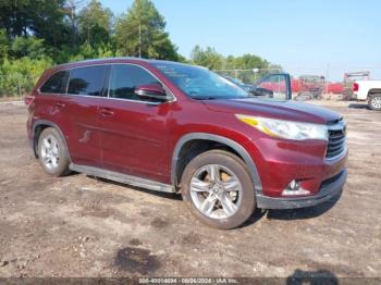  Salvage Toyota Highlander