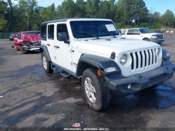  Salvage Jeep Wrangler