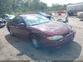  Salvage Chevrolet Monte Carlo