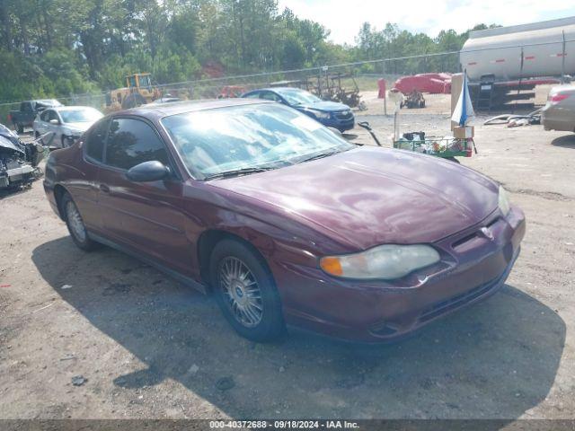  Salvage Chevrolet Monte Carlo