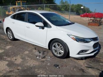  Salvage Chevrolet Cruze