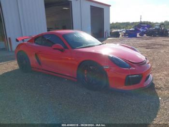  Salvage Porsche Cayman