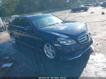  Salvage Mercedes-Benz E-Class