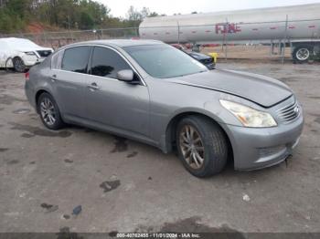  Salvage INFINITI G35x