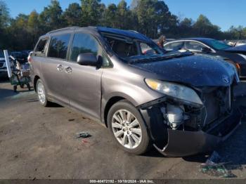  Salvage Toyota Sienna