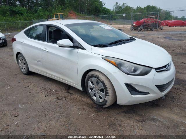  Salvage Hyundai ELANTRA