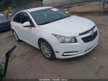  Salvage Chevrolet Cruze