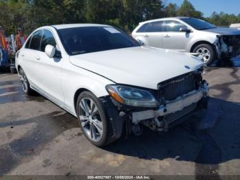  Salvage Mercedes-Benz C-Class