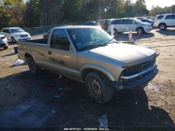  Salvage Chevrolet S-10