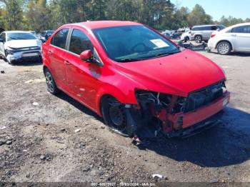  Salvage Chevrolet Sonic