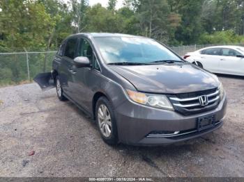  Salvage Honda Odyssey