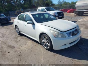  Salvage INFINITI G35