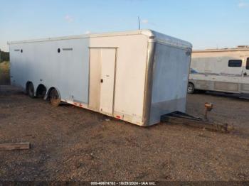  Salvage Continental Raceway Trailer