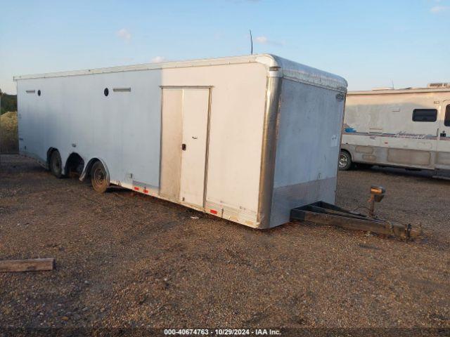  Salvage Continental Raceway Trailer