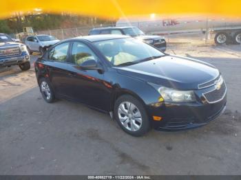  Salvage Chevrolet Cruze