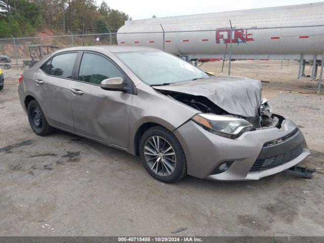  Salvage Toyota Corolla