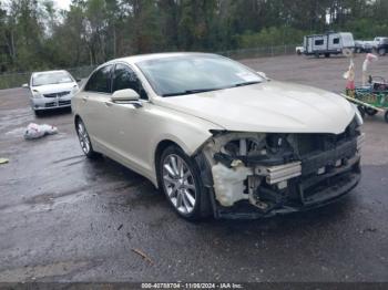  Salvage Lincoln MKZ