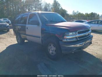  Salvage Chevrolet Tahoe