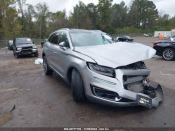  Salvage Lincoln Nautilus