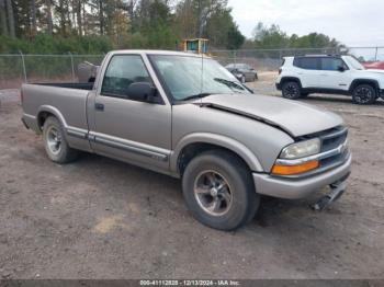  Salvage Chevrolet S-10