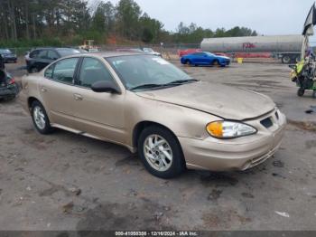  Salvage Pontiac Grand Am