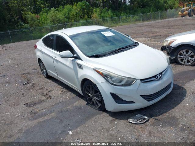  Salvage Hyundai ELANTRA