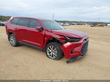  Salvage Toyota Grand Highlander