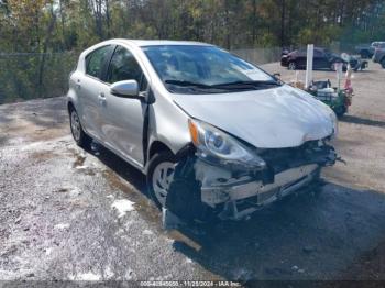  Salvage Toyota Prius c