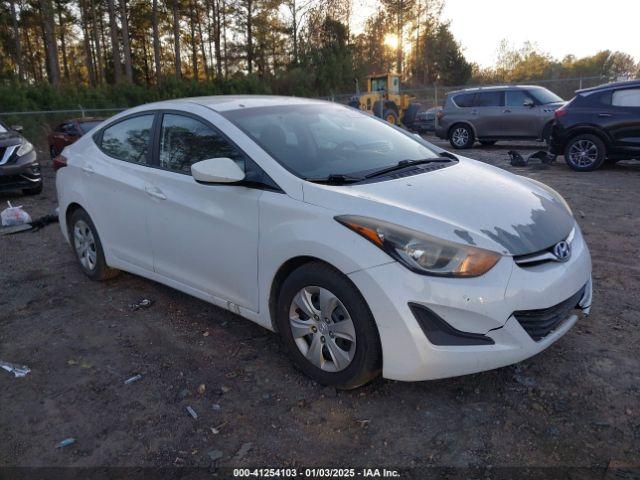  Salvage Hyundai ELANTRA