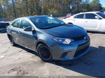  Salvage Toyota Corolla