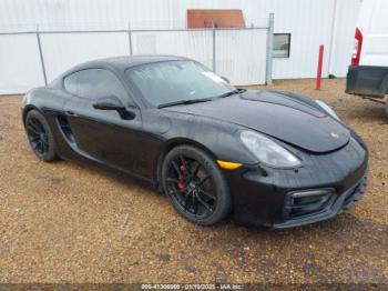  Salvage Porsche Cayman