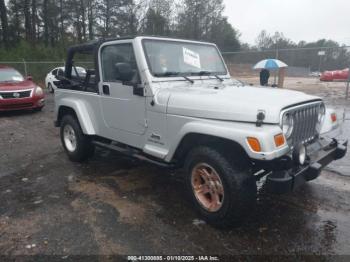  Salvage Jeep Wrangler