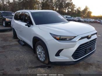  Salvage Toyota Grand Highlander