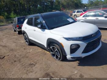  Salvage Chevrolet Trailblazer