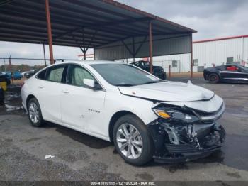  Salvage Chevrolet Malibu