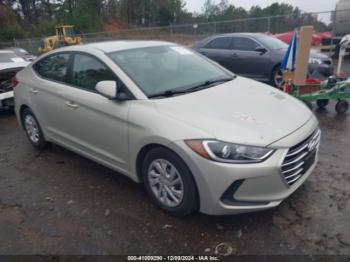  Salvage Hyundai ELANTRA