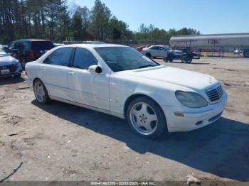  Salvage Mercedes-Benz S-Class