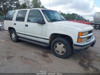  Salvage Chevrolet Tahoe