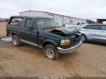  Salvage Ford Bronco