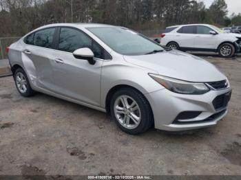  Salvage Chevrolet Cruze