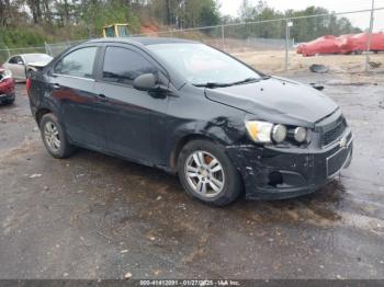  Salvage Chevrolet Sonic