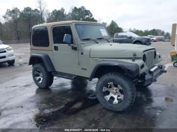  Salvage Jeep Wrangler