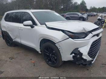  Salvage Toyota Grand Highlander