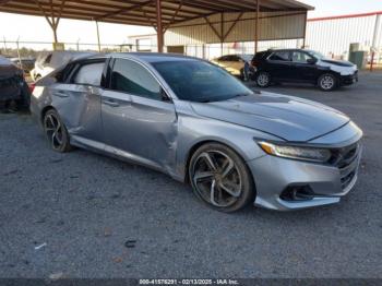  Salvage Honda Accord
