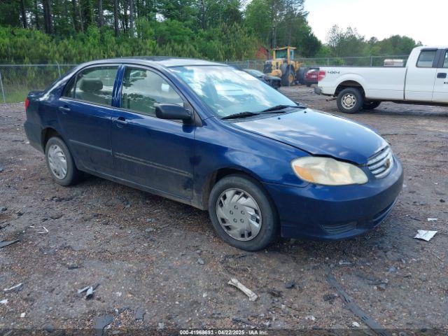  Salvage Toyota Corolla