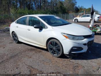  Salvage Chevrolet Cruze