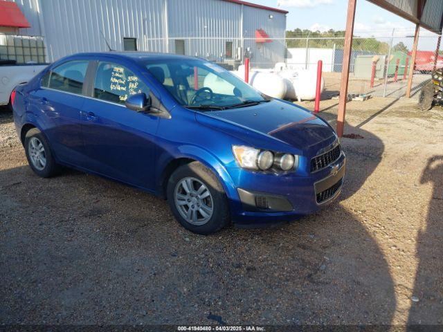  Salvage Chevrolet Sonic
