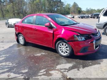  Salvage Chevrolet Sonic