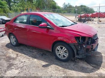  Salvage Chevrolet Sonic