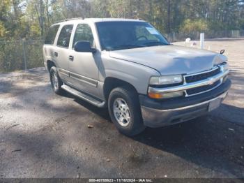  Salvage Chevrolet Tahoe